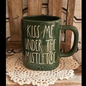 Rae Dunn Kiss Me Under The Mistletoe
